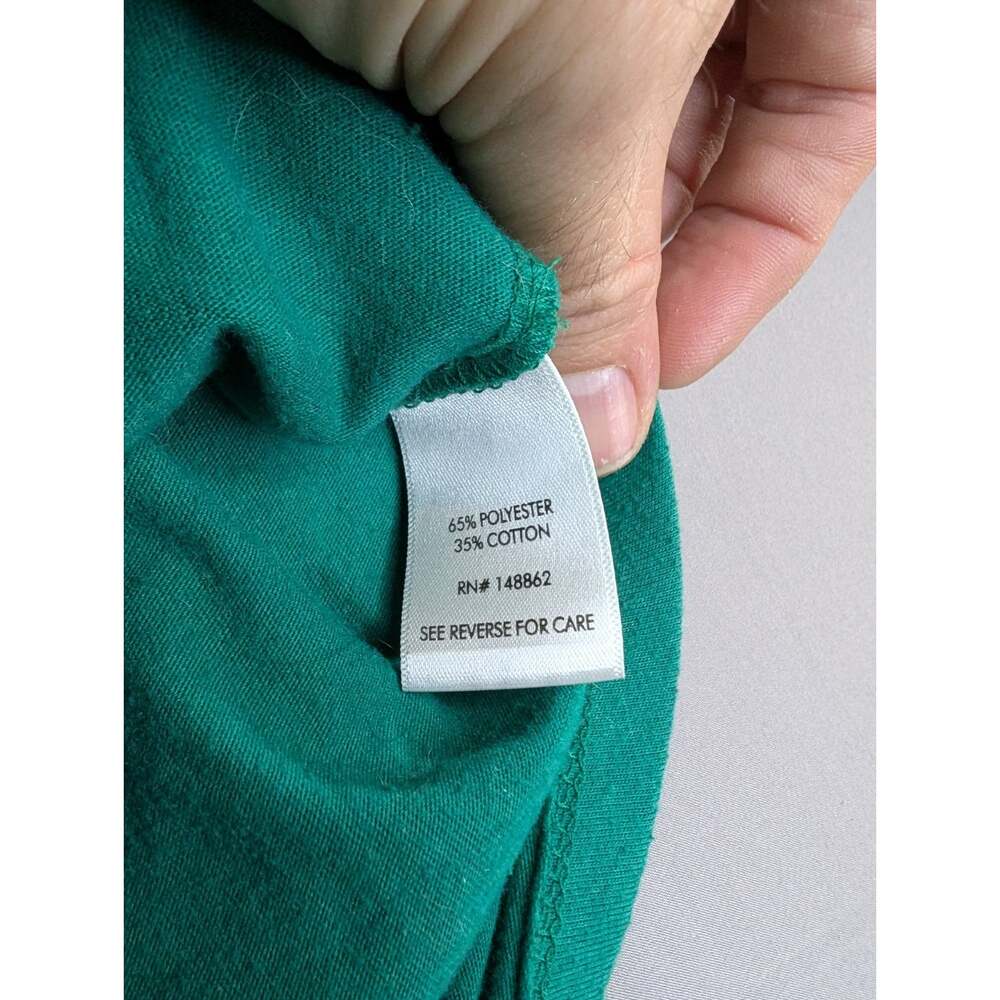 Torrid Classic Fit V Neck T Shirt Green Short Sleeve Size 3 Flowy Lightweight - Picture 4 of 10